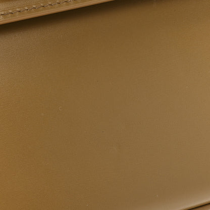 Saint Laurent Smooth Calfskin Mini Manhattan Shoulder Bag Tabac Brown 11 of 11