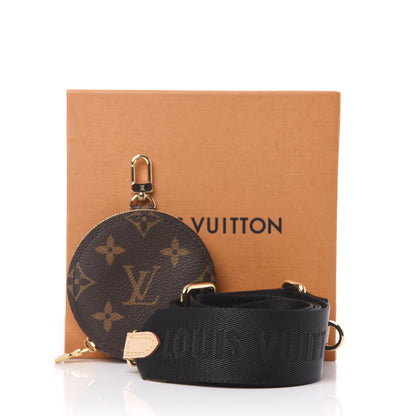 Louis Vuitton Monogram Multi Pochette Accessories Bandouliere Shoulder Strap Black 9 of 9