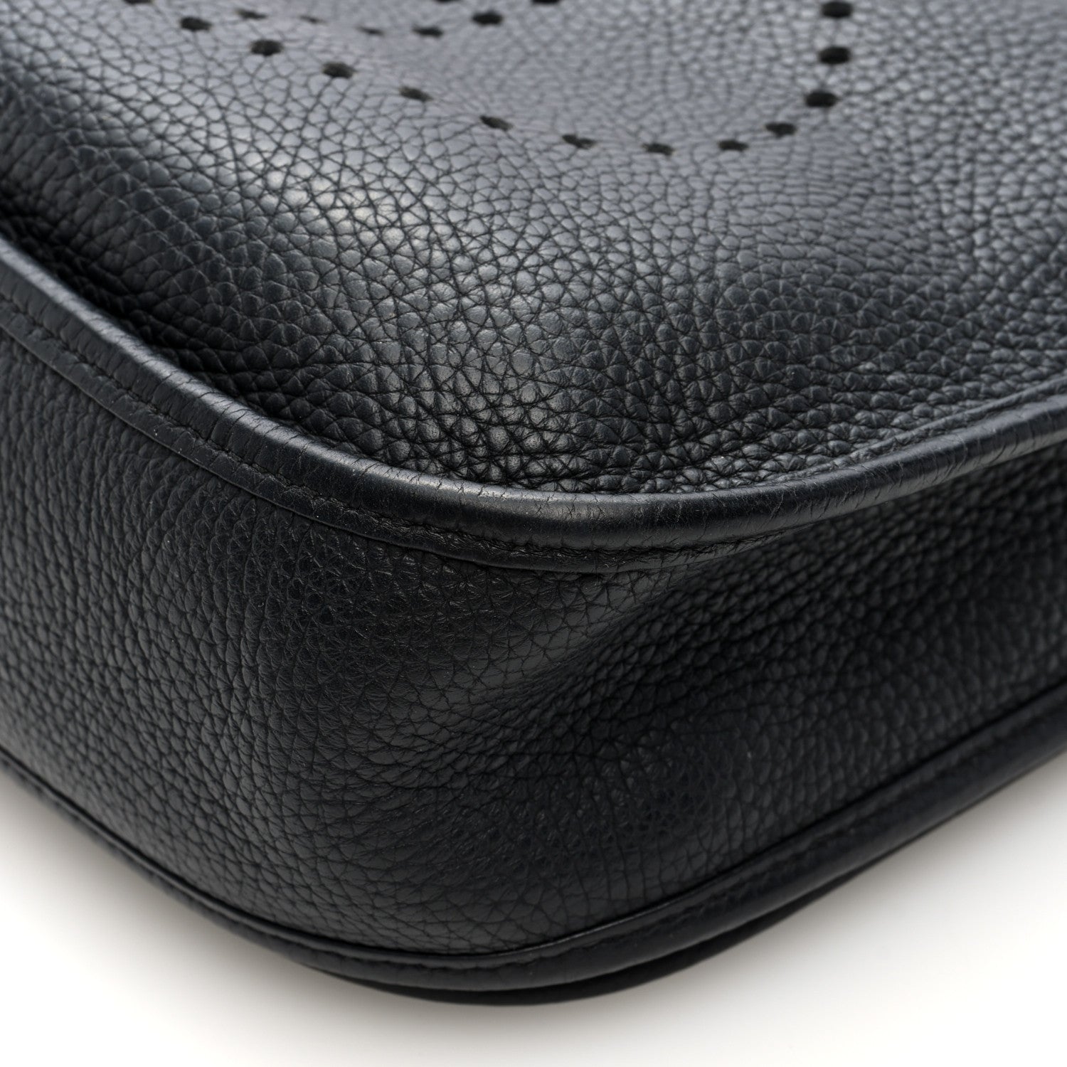 Hermes Taurillon Clemence EVELYNE III PM Black 10 of 10