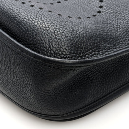 Hermes Taurillon Clemence EVELYNE III PM Black 10 of 10