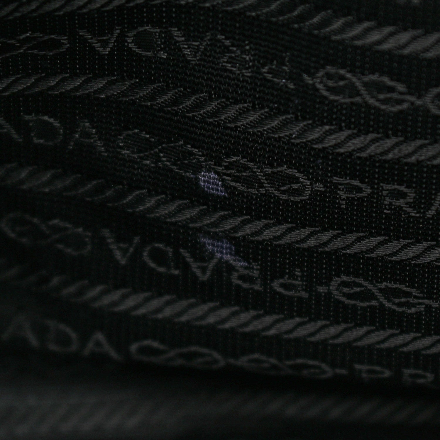 Prada Tessuto Nylon Saffiano Duffle Black 10 of 11