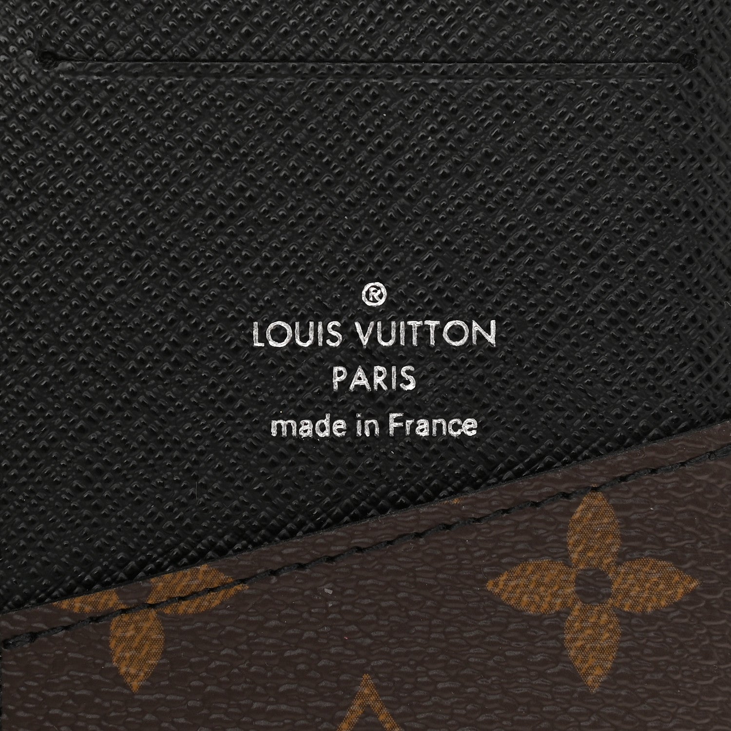 Louis Vuitton Monogram Macassar Pocket Organizer NM 6 of 6