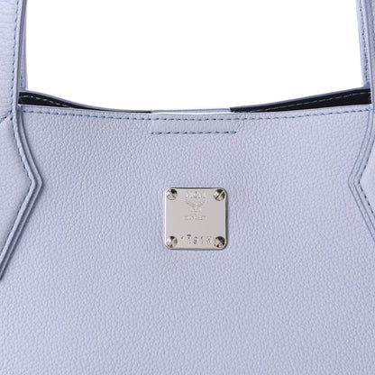 MCM Calfskin Yris Shopper Tote Purple 9 of 9
