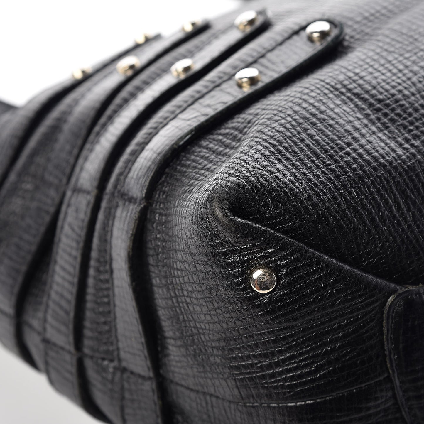 Calfskin Bardia Hobo Black