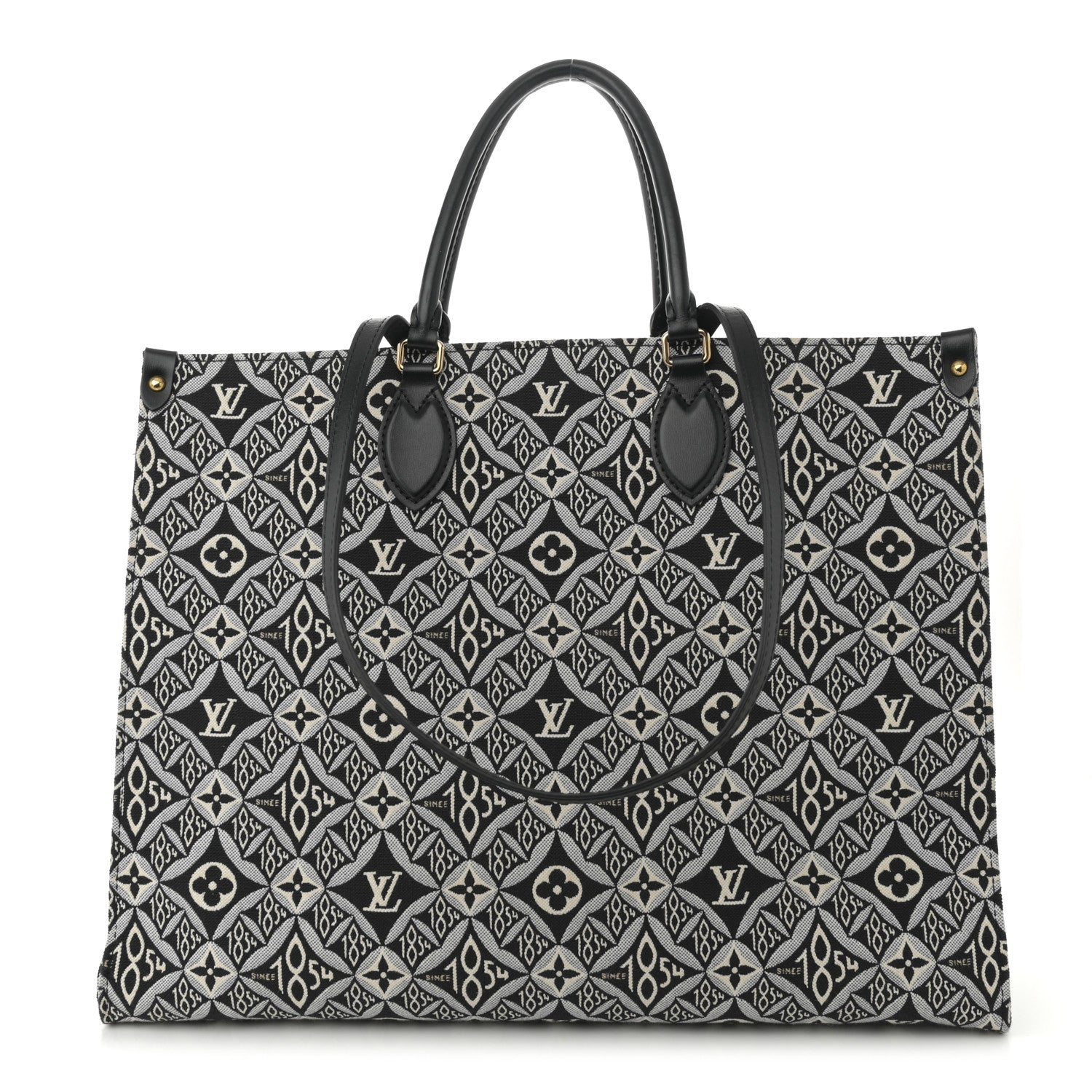 Louis Vuitton Jacquard Since 1854 Onthego GM Grey 1 of 10