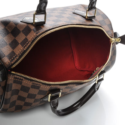 Louis Vuitton Damier Ebene Speedy 30 7 of 8