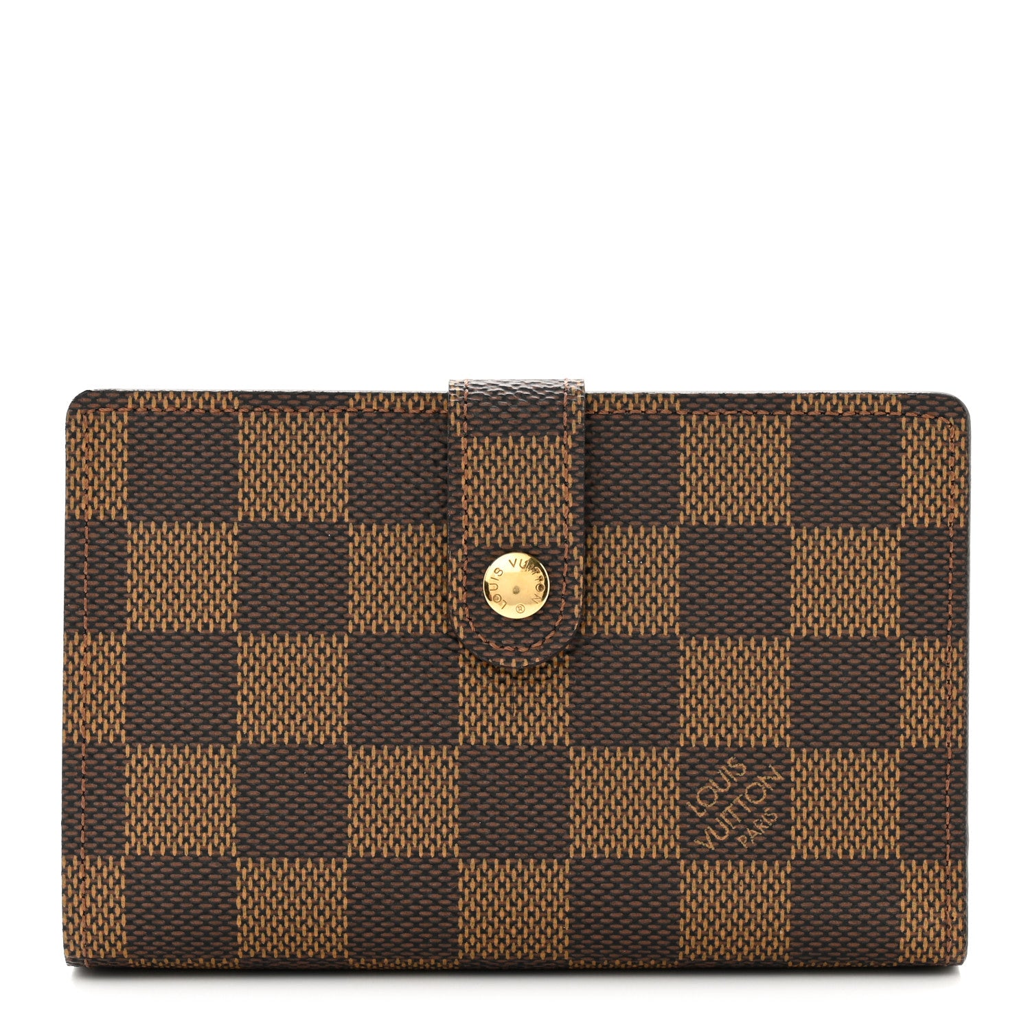 Louis Vuitton Damier Ebene French Purse Wallet 1 of 9