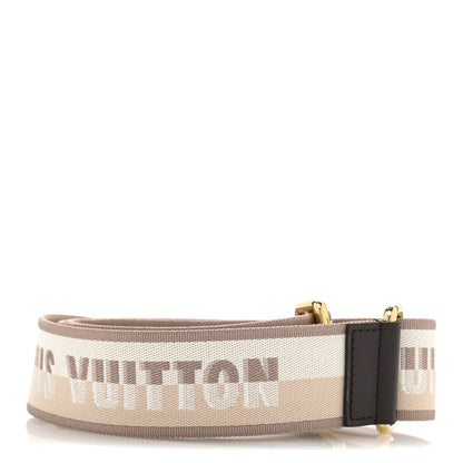 Louis Vuitton Jacquard Speedy Bandouliere 20 Shoulder Strap Beige Brown 2 of 6