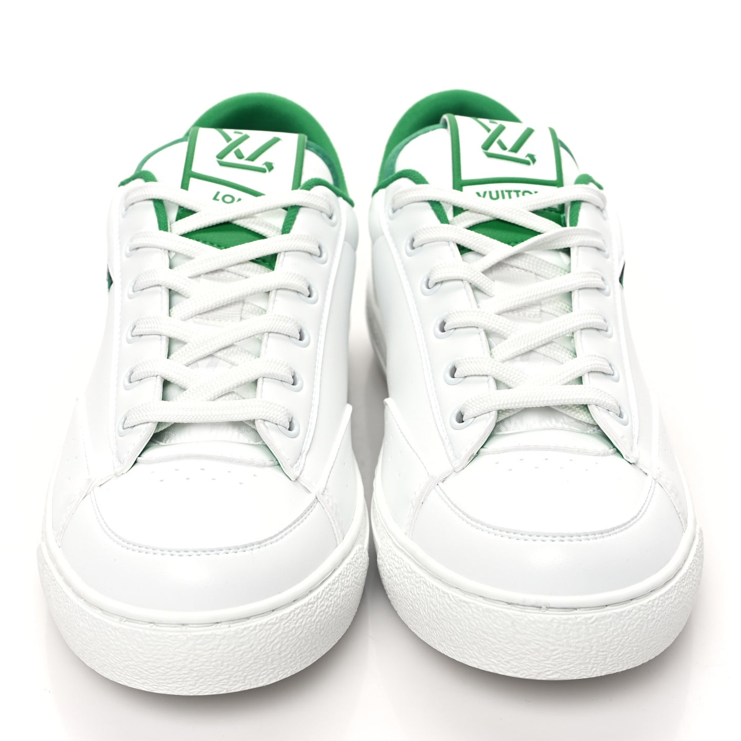 Calfskin Charlie Sneaker 40 White Green