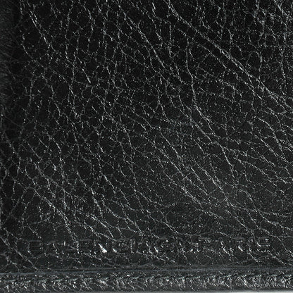 Balenciaga Agneau Giant 12 Silver Hardware Money Wallet Black 9 of 10