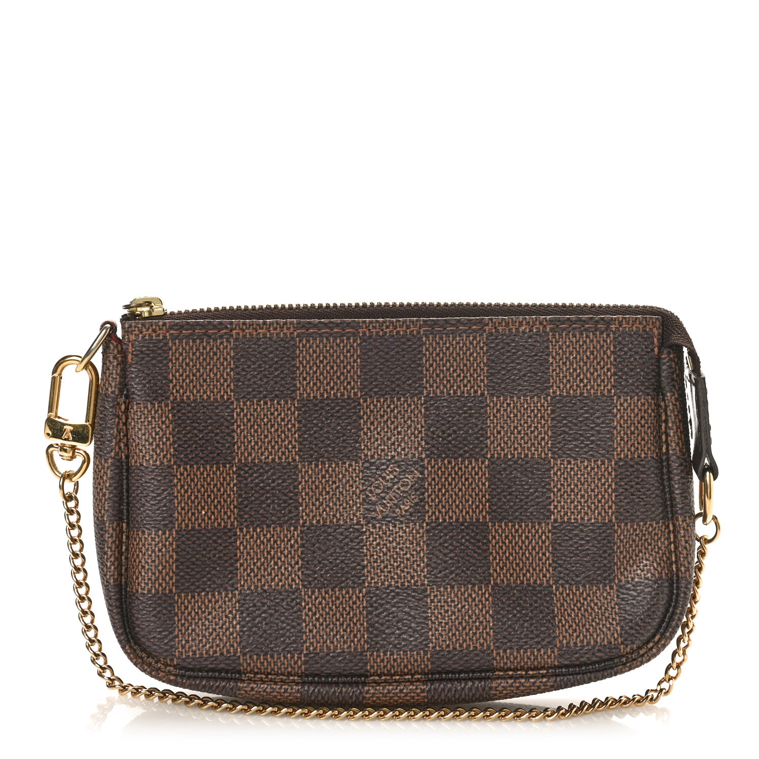 Louis Vuitton Damier Ebene Mini Pochette Accessories 1 of 10