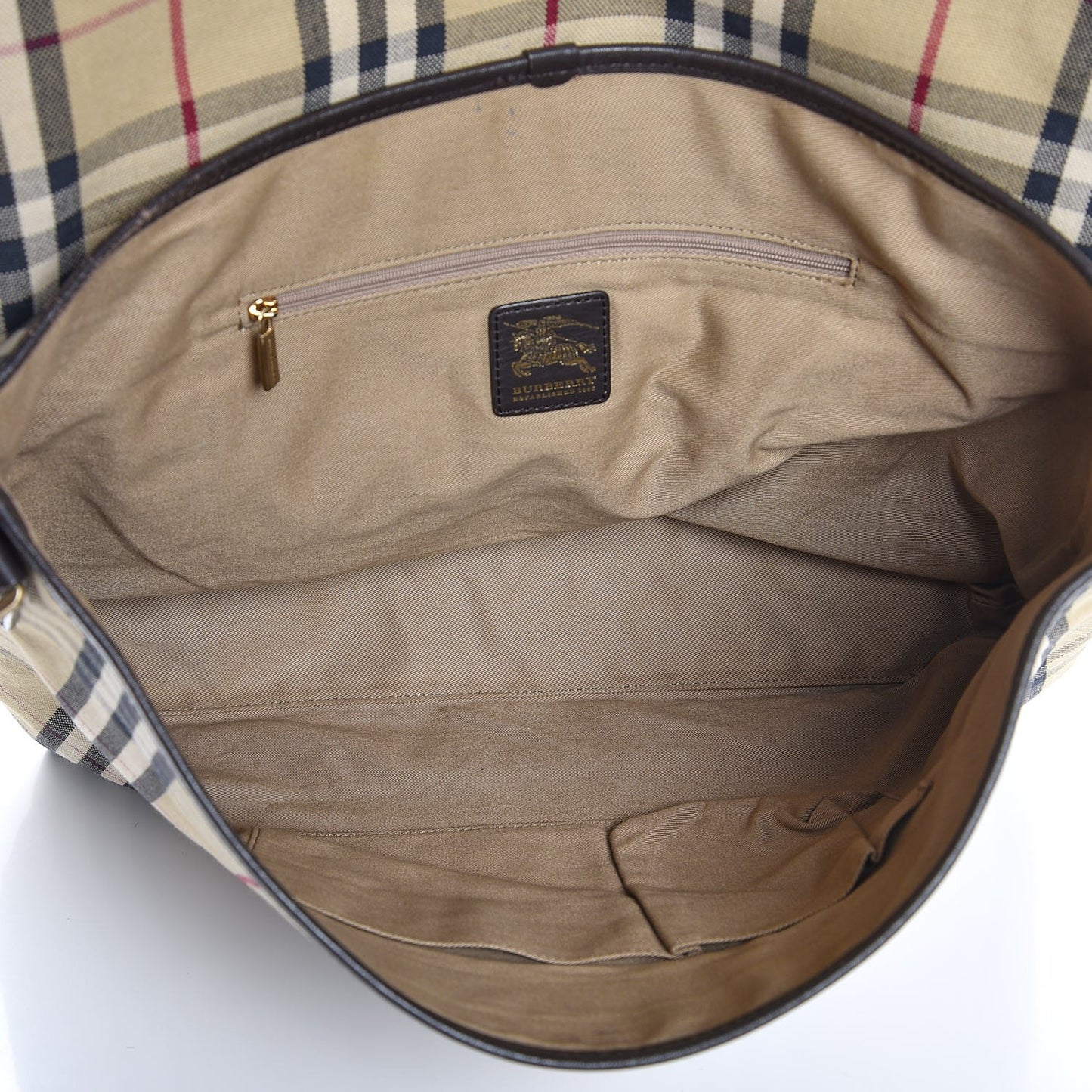 House Check Messenger Bag