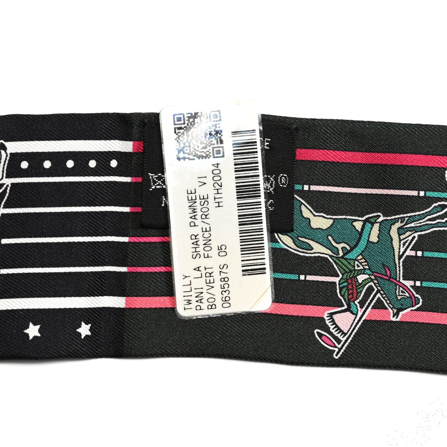 Silk Pani La Shar Pawnee Twilly Vert Fonce Rose Vif