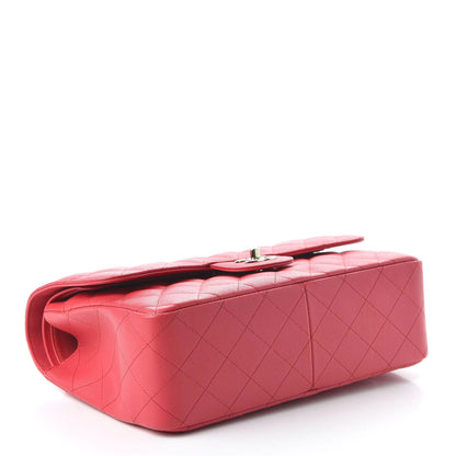Chanel Caviar Quilted Jumbo Double Flap Dark Pink 4 of 11