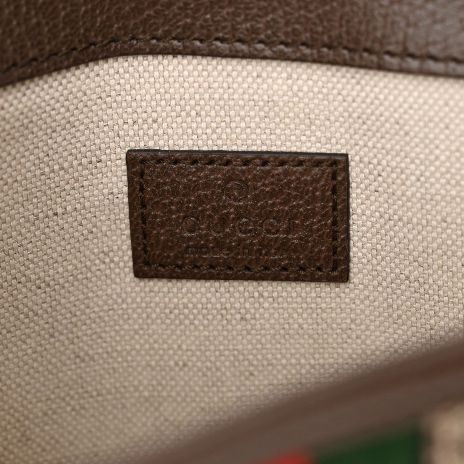 Gucci GG Supreme Monogram Web Small Ophidia Belt Bag Brown 6 of 10