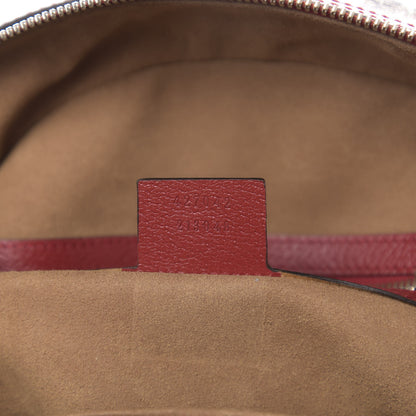 Gucci GG Supreme Monogram Tian Web Small Day Backpack Beige Multicolor Red 12 of 18