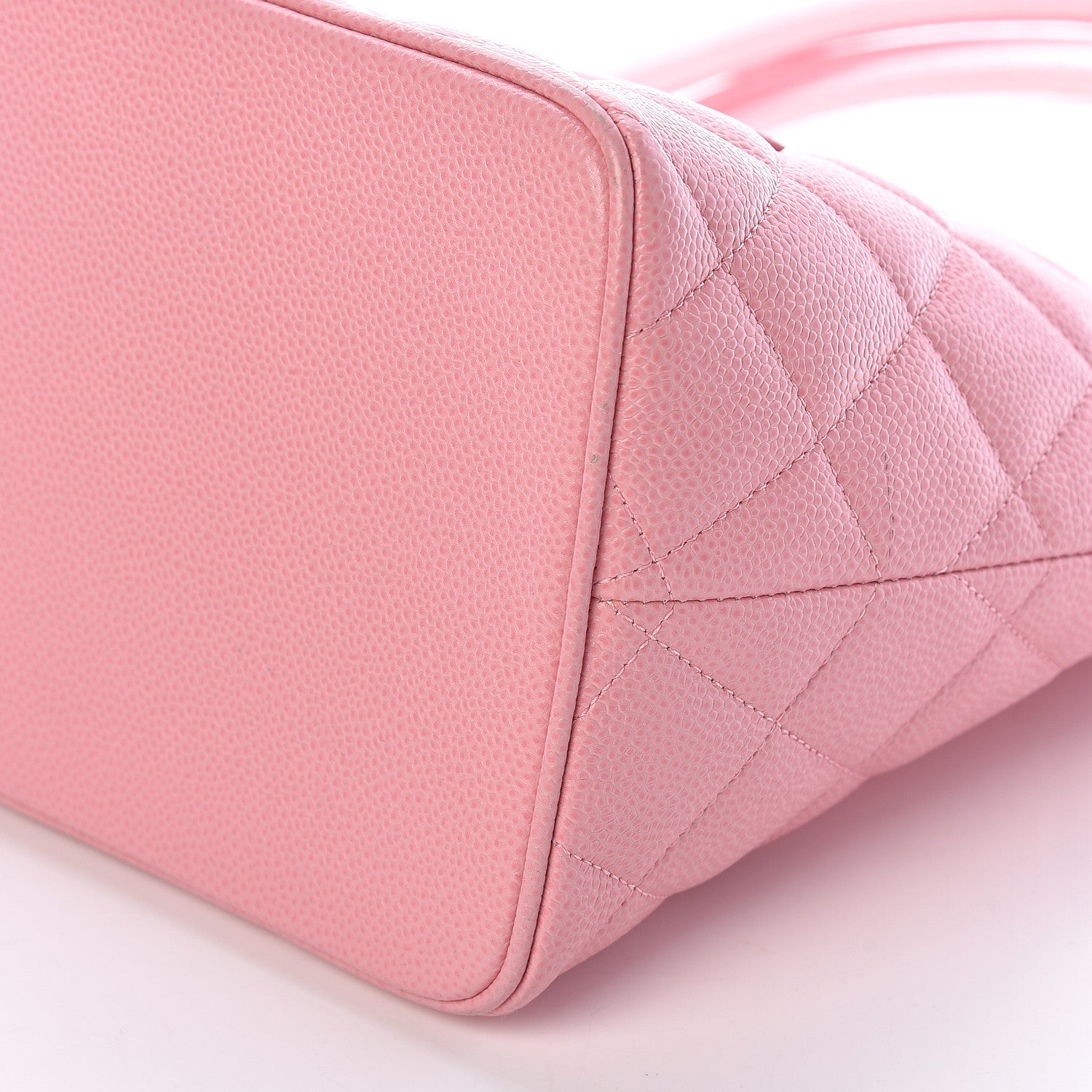 Chanel Caviar Quilted Medallion Tote Light Pink 10 of 10