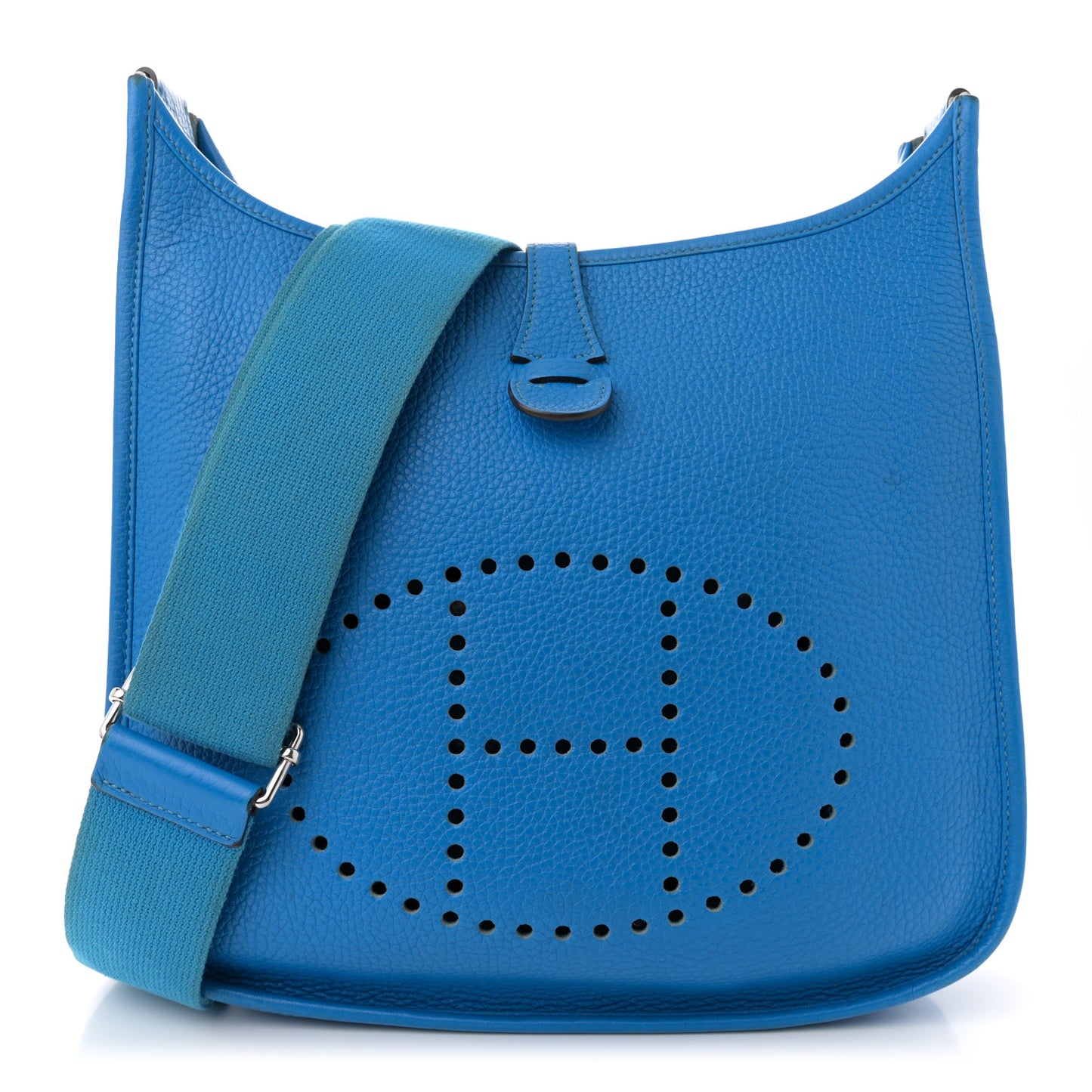 Taurillon Clemence EVELYNE III PM Bleu Hydra
