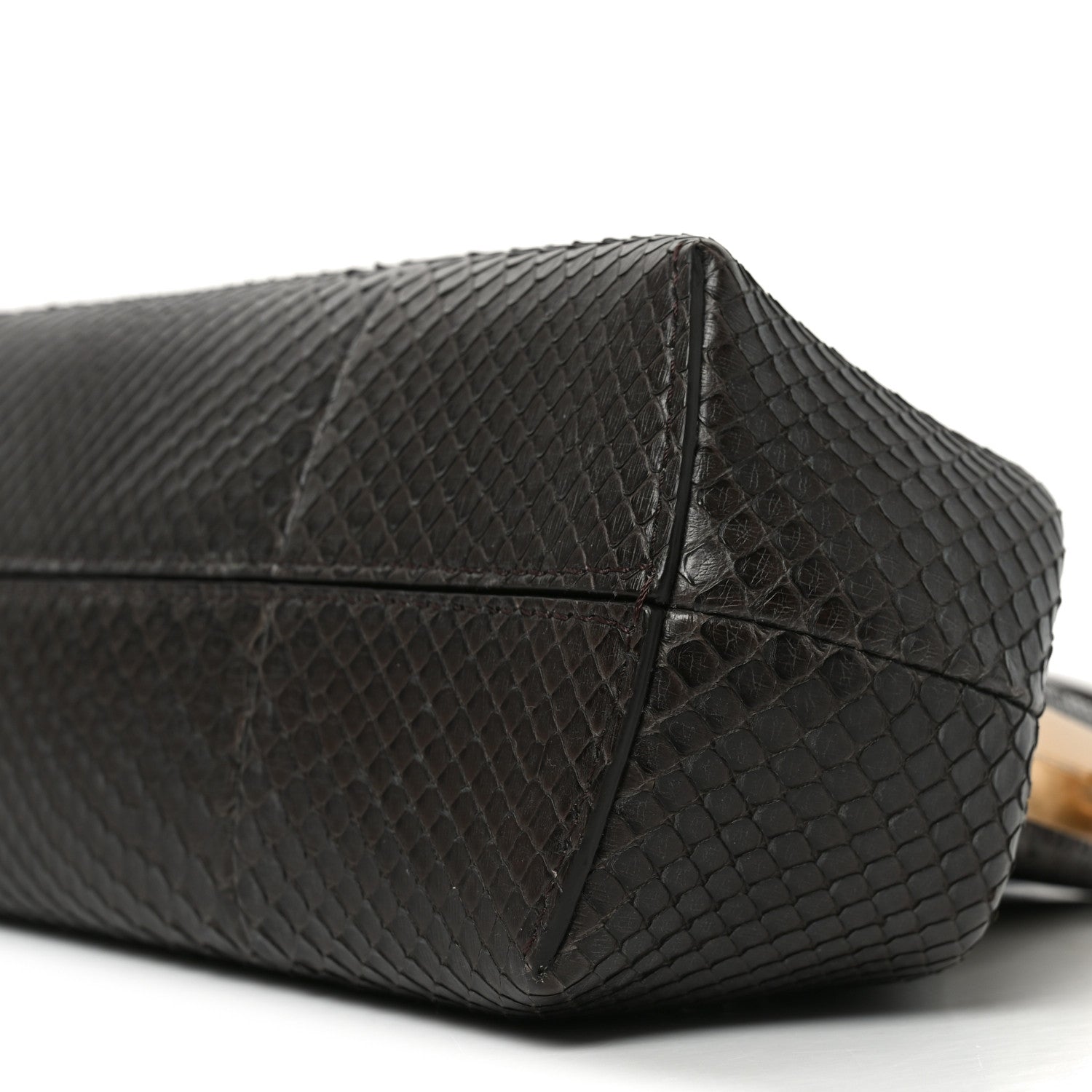 Fendi Snakeskin Small Fendi First Brown 10 of 11