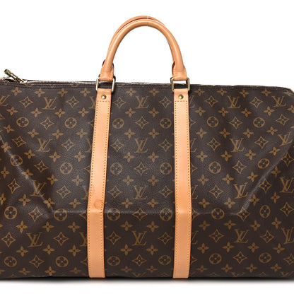 Louis Vuitton Monogram Keepall 55 7 of 9