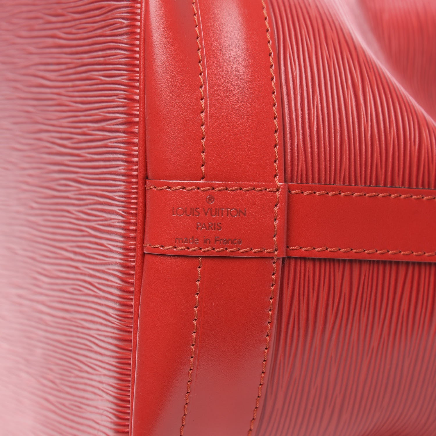 Louis Vuitton Epi Noe Castillan Red 6 of 11