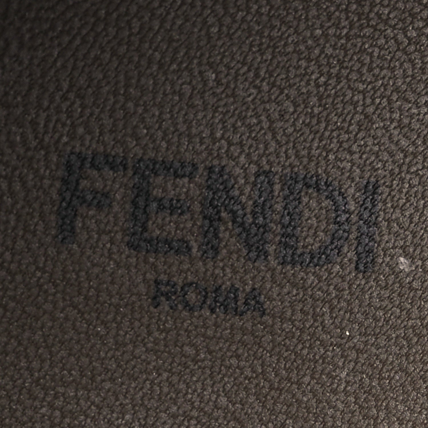 Fendi Fabric Jacquard Vitello FF Domino 50mm Biker Boots 38 Tobacco Black Sand 9 of 13