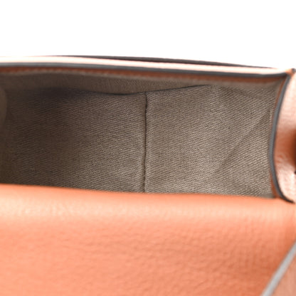 Chloe Calfskin Mini Marcie Round Crossbody Bag Tan 5 of 10