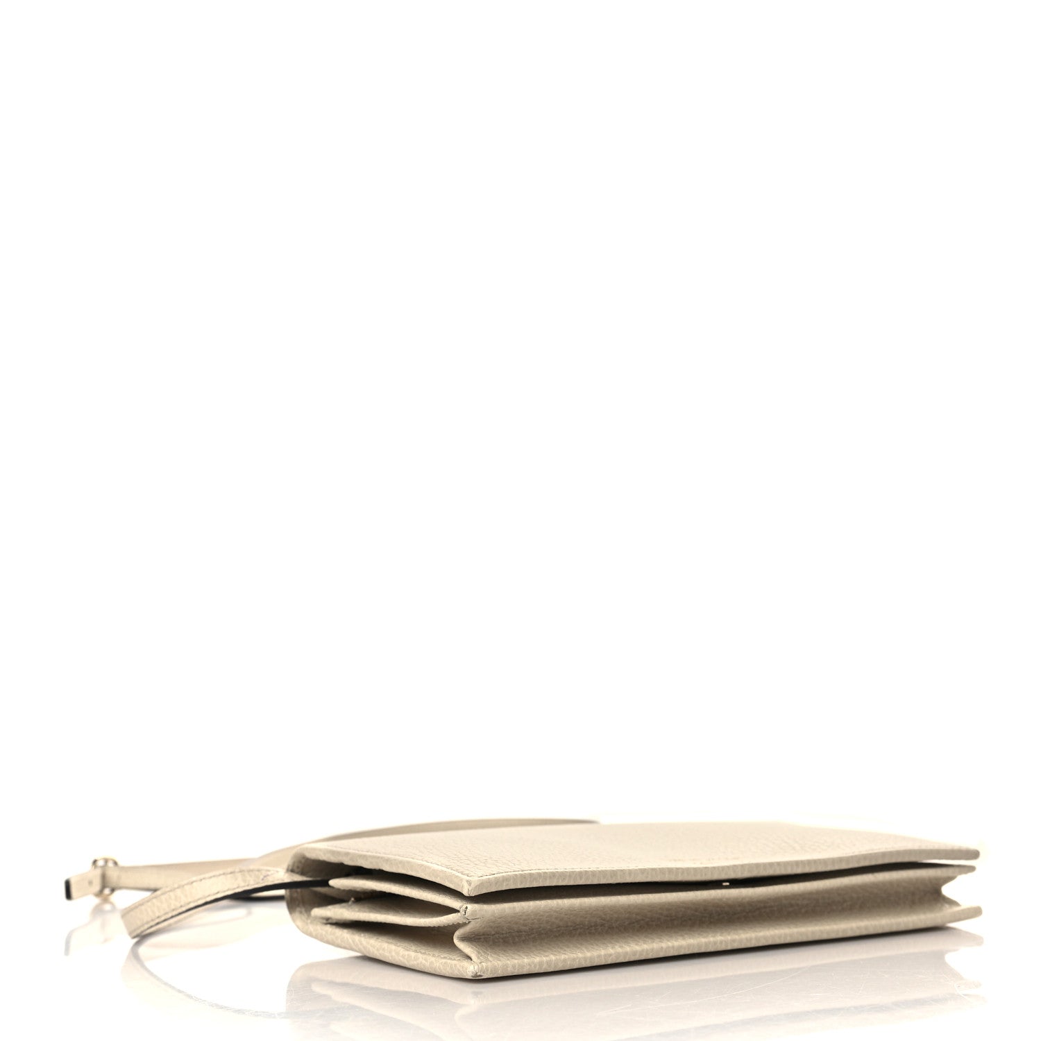 Gucci Dollar Calfskin Mini Swing Wallet Bag Mystic White 4 of 9