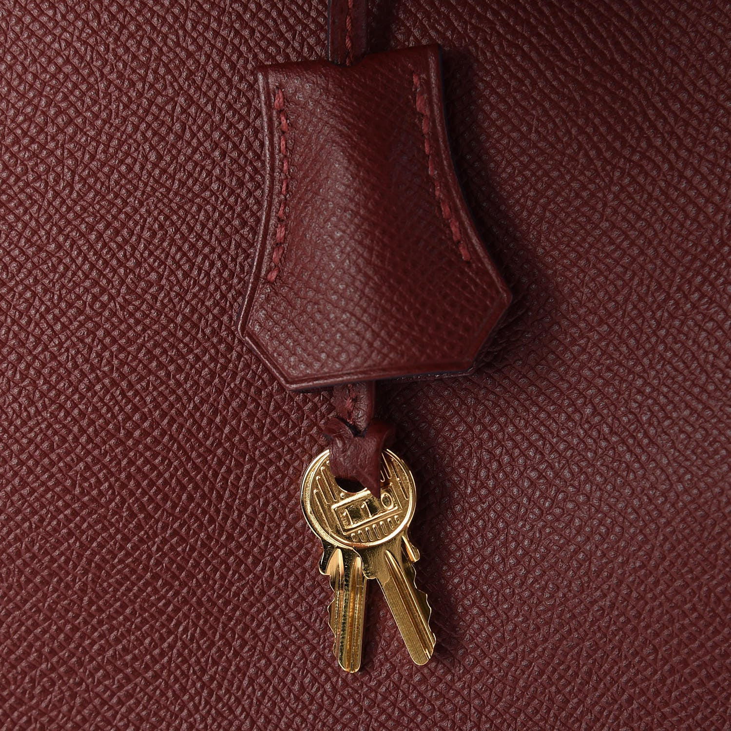 Hermes Epsom Contour Birkin 35 Rouge H 26 of 35