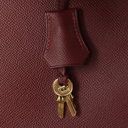 Hermes Epsom Contour Birkin 35 Rouge H 26 of 35
