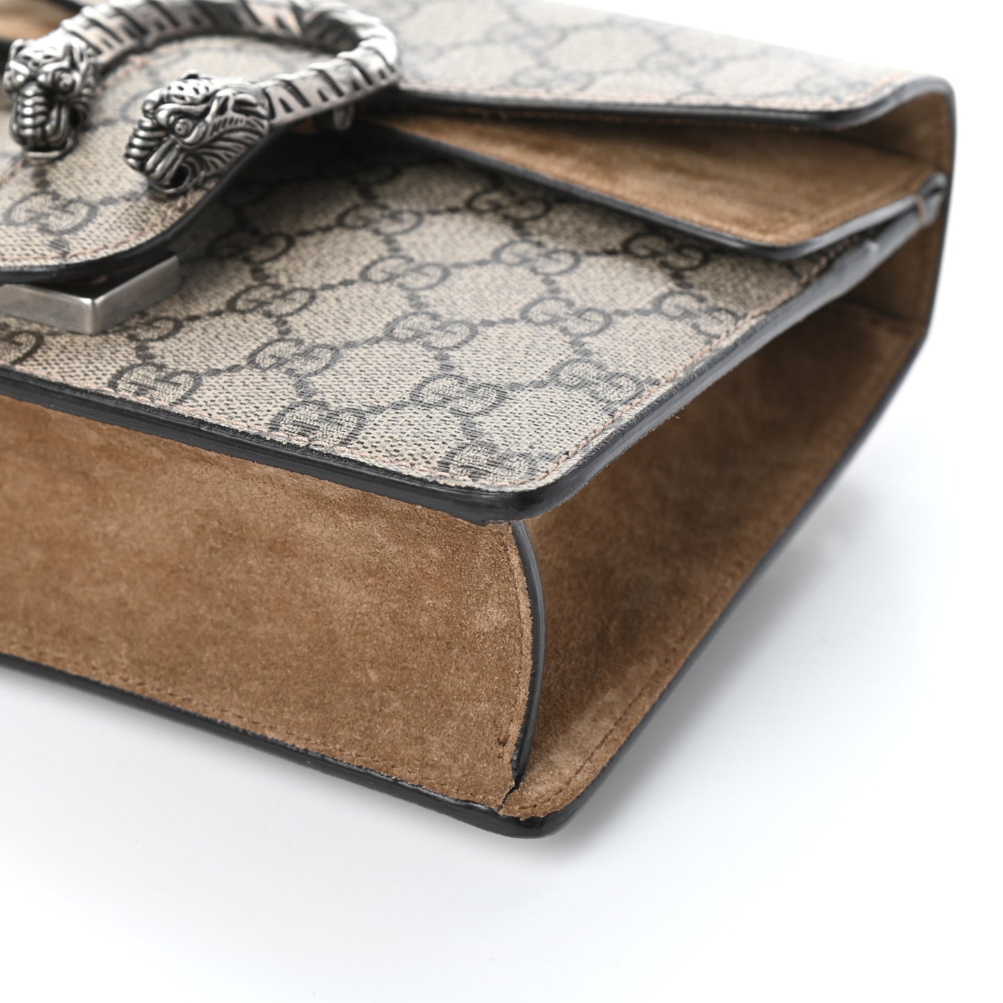 GG Supreme Monogram Mini Dionysus Shoulder Bag Taupe