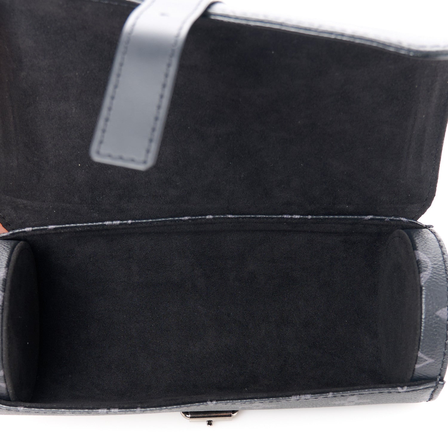 Louis Vuitton Monogram Eclipse 3 Watch Travel Case 5 of 8