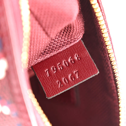 Gucci GG Supreme Shadow Toiletry Pouch Rosso Ancora Red 7 of 8