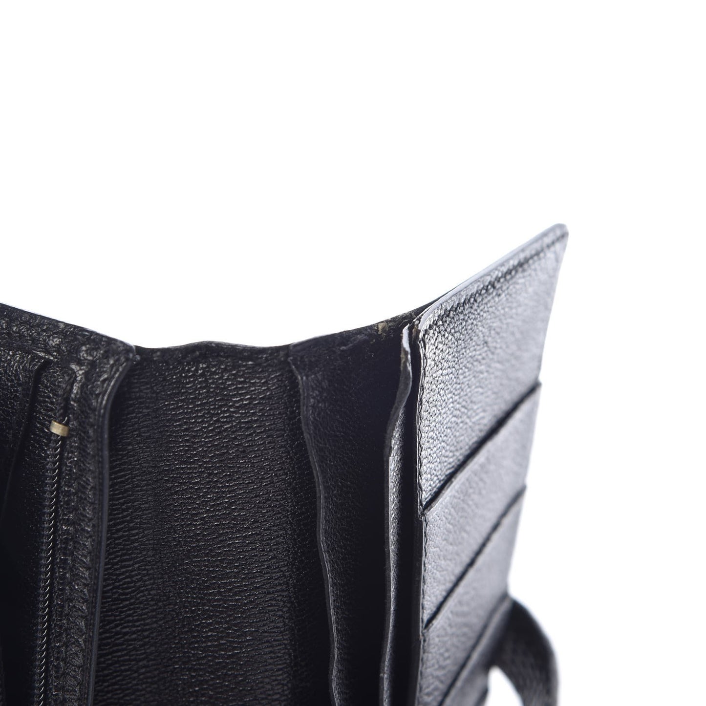 Lizard Bearn Gusset Wallet Black
