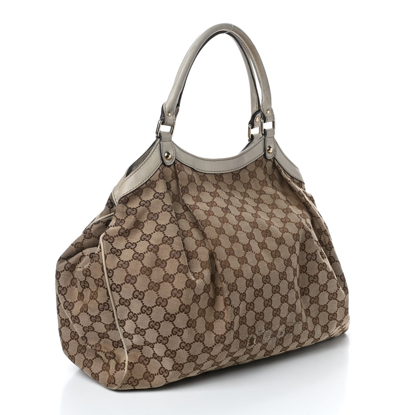 Monogram Large Sukey Tote Off White