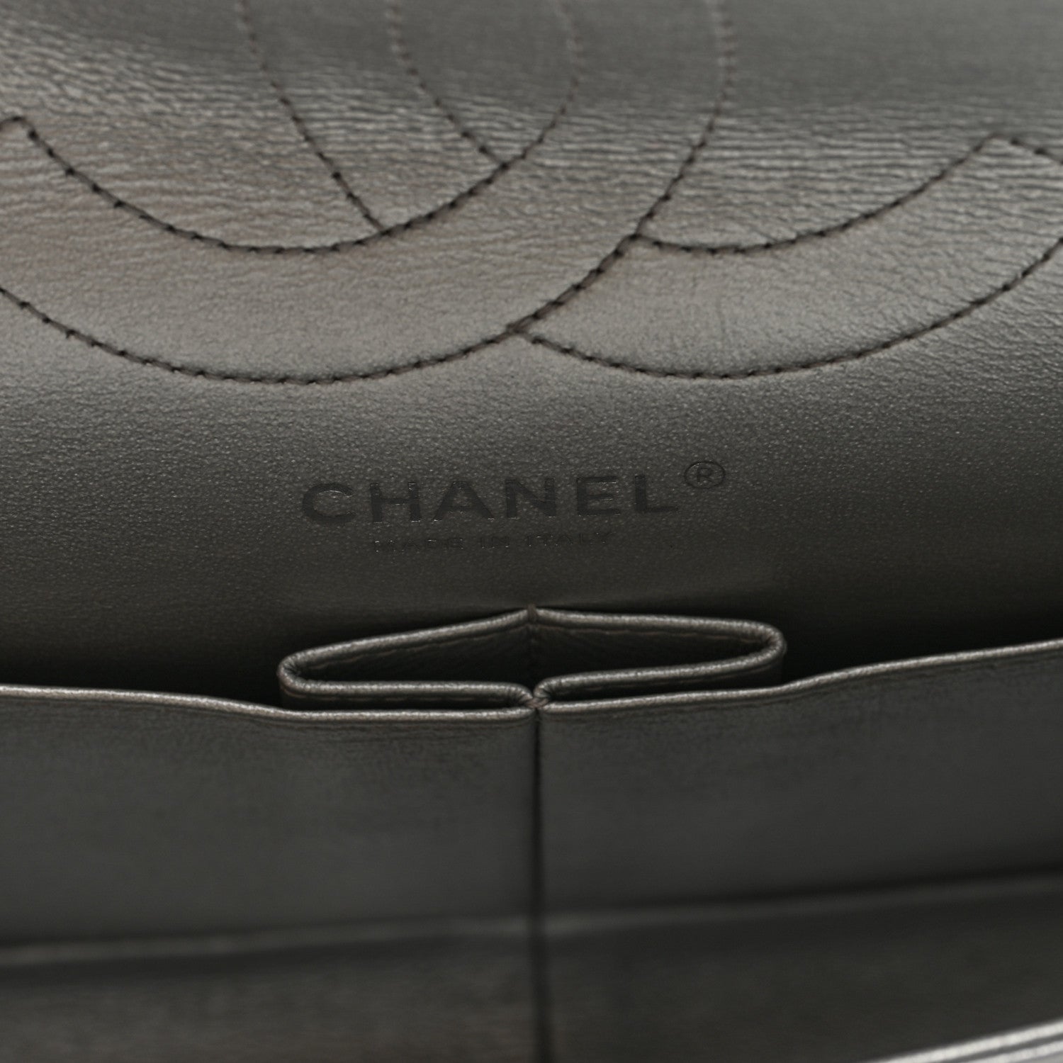 Chanel Metallic Lambskin Quilted 2.55 Reissue 226 Flap Silver 6 of 10