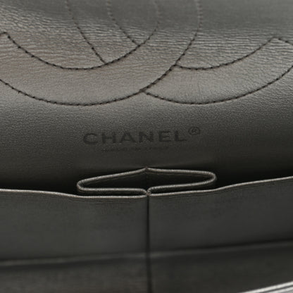 Chanel Metallic Lambskin Quilted 2.55 Reissue 226 Flap Silver 6 of 10