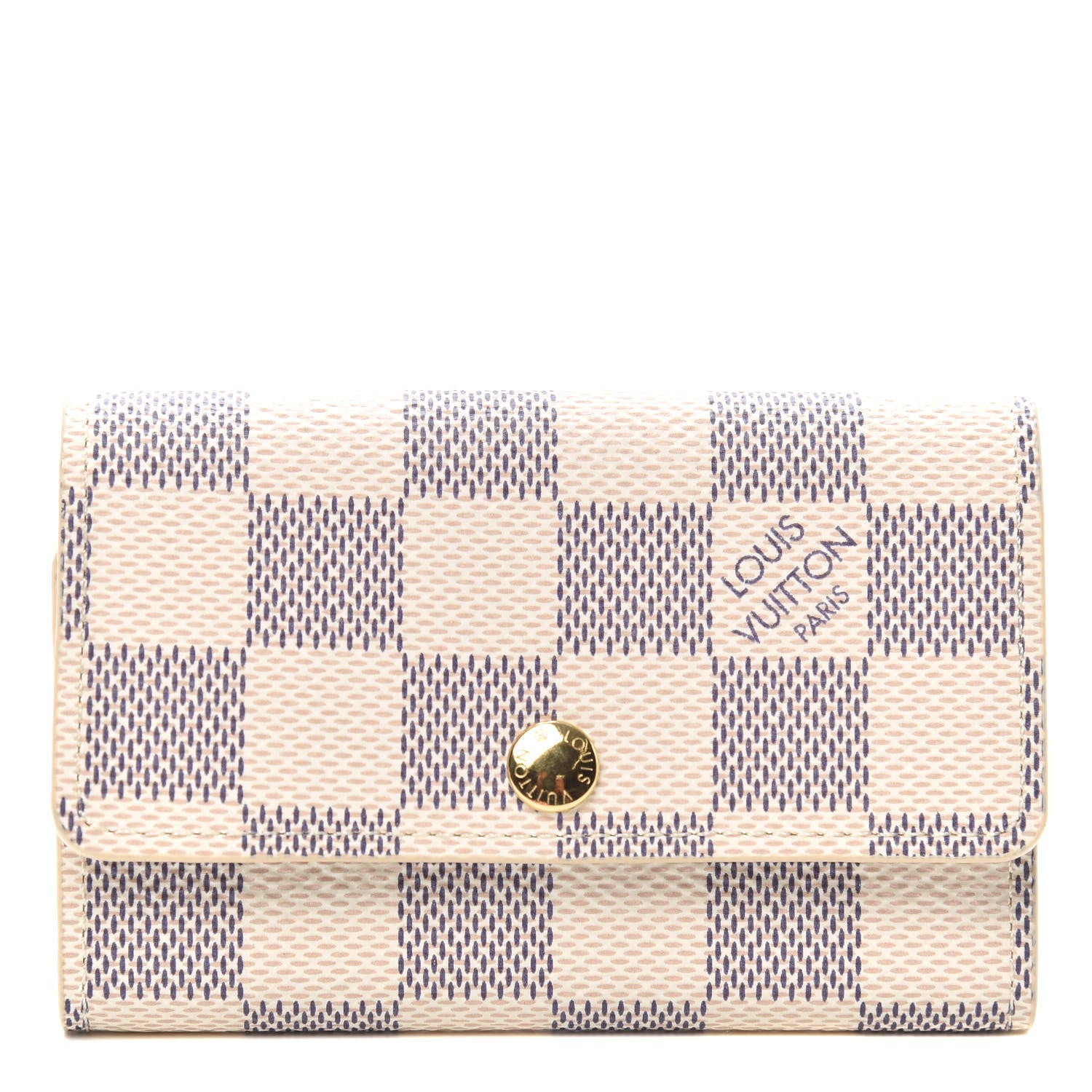 Louis Vuitton Damier Azur Multicles 6 Key Holder 1 of 6