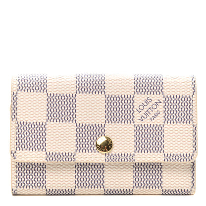 Louis Vuitton Damier Azur Multicles 6 Key Holder 1 of 6