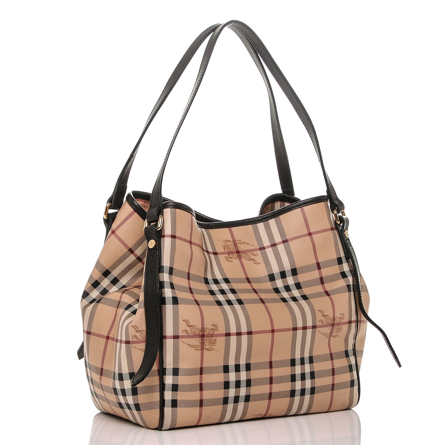 Haymarket Check Small Canterbury Tote Chocolate