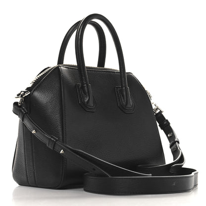 Givenchy Sugar Goatskin Mini Antigona Black 3 of 12