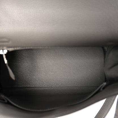 Hermes Togo Kelly Retourne 25 Etain 5 of 11