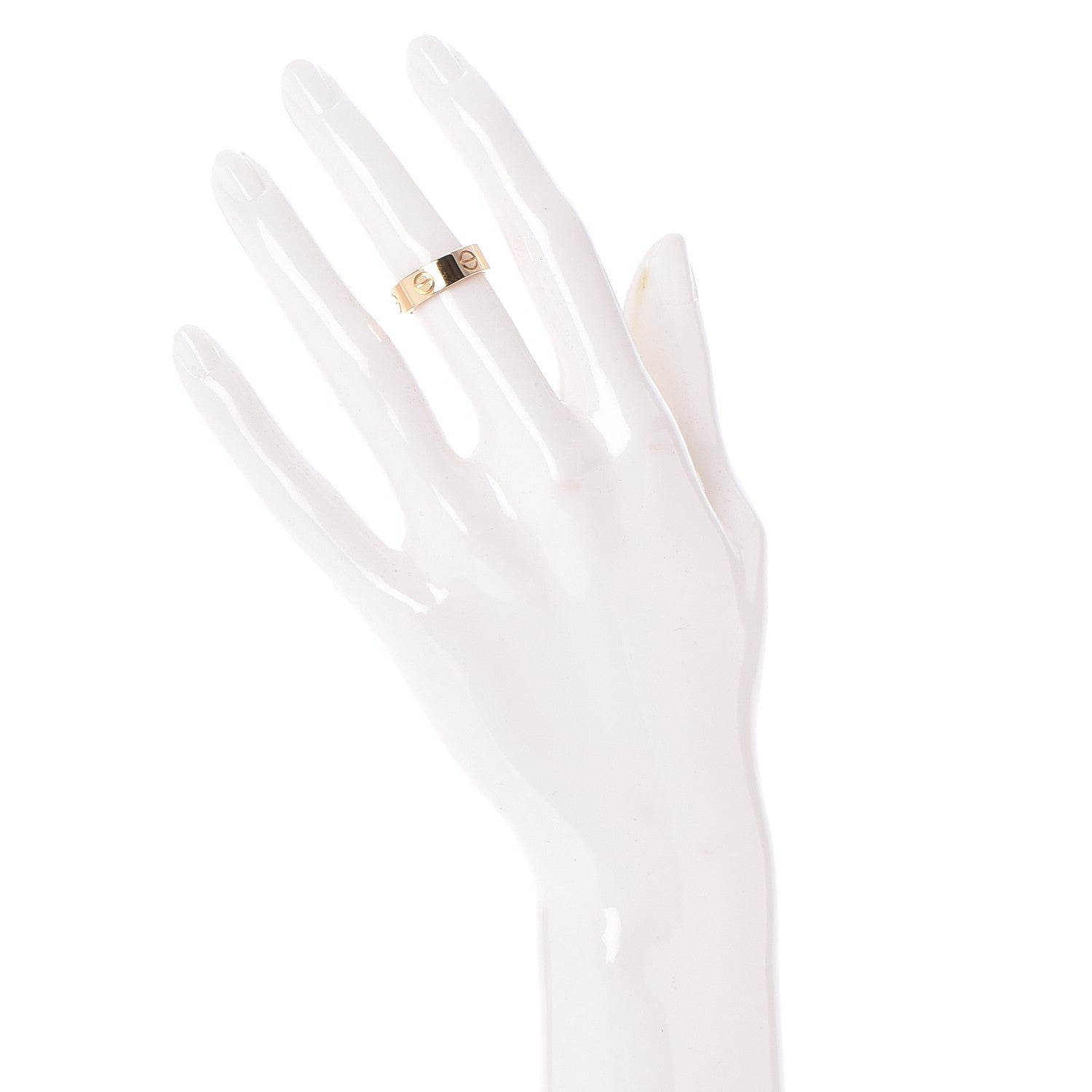 Cartier 18K Yellow Gold 5.5mm LOVE Ring 49 4.75 2 of 6