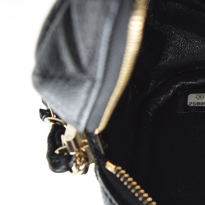Chanel Caviar Quilted Camera Case Black 7 of 10