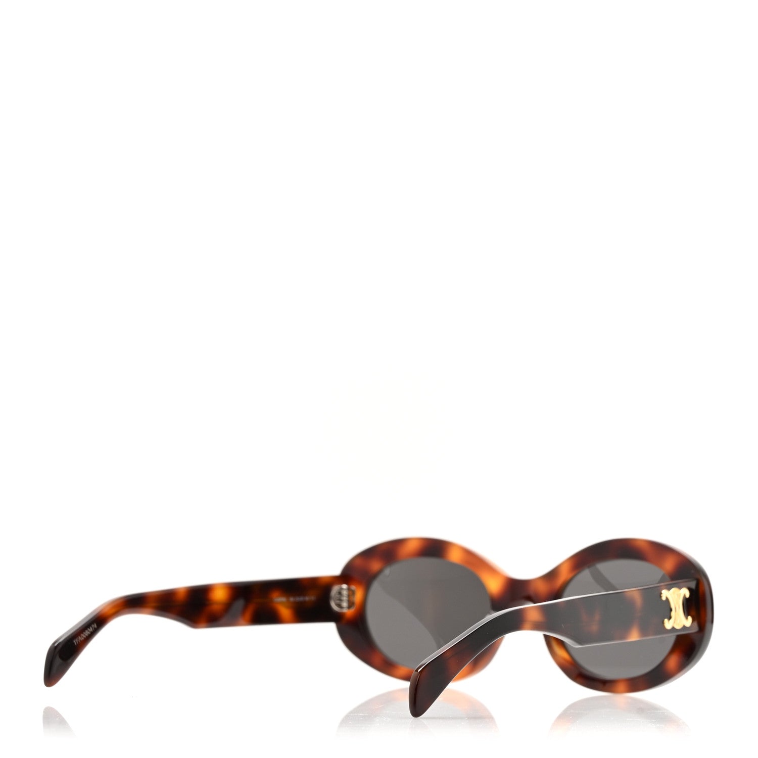 Celine Acetate Triomphe 01 Sunglasses CL 40194U Tortoise 7 of 14