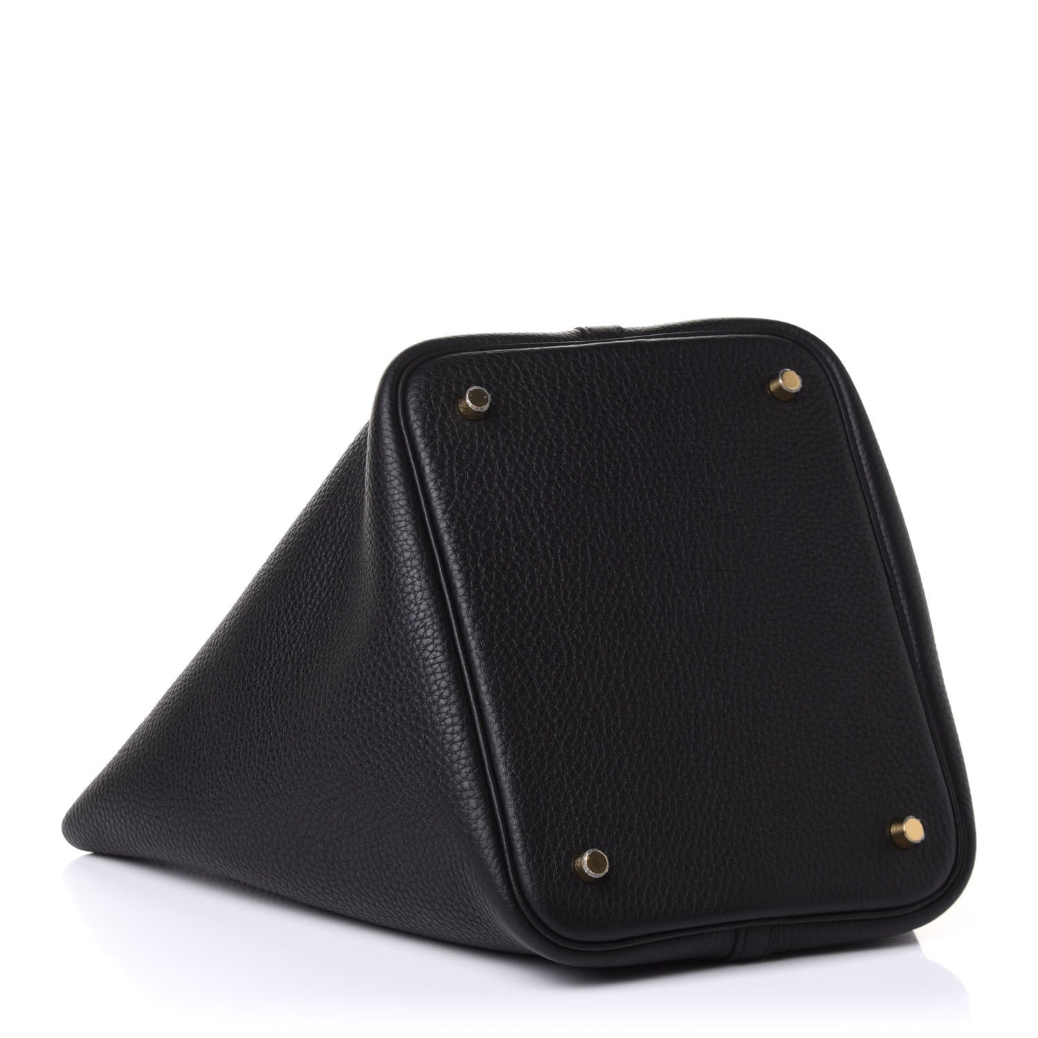 Hermes Taurillon Clemence Picotin Lock 22 MM Black 3 of 9