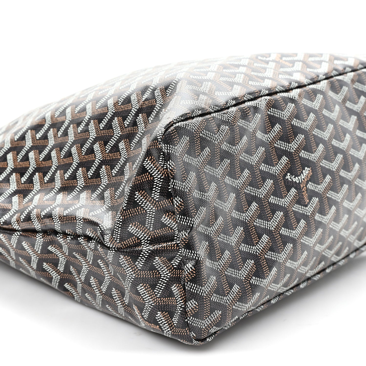 Goyard Goyardine Boheme Hobo Black Gold 10 of 11