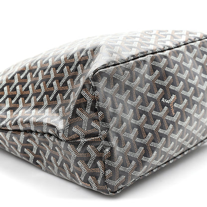 Goyard Goyardine Boheme Hobo Black Gold 10 of 11