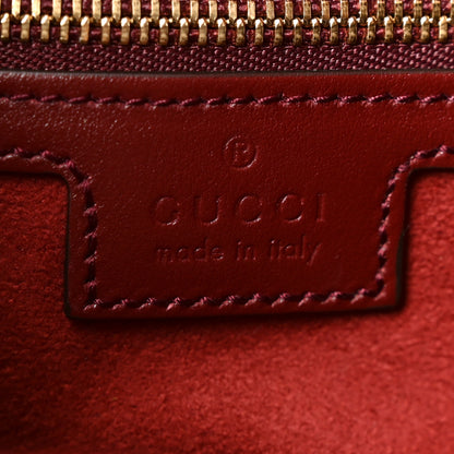 Gucci Calfskin Quilted Large Deco Tote Bag Rosso Ancora Red 6 of 10