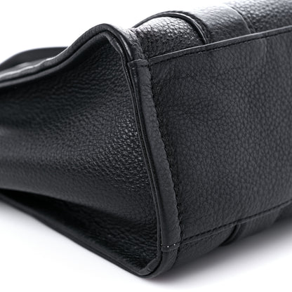 Marc Jacobs Grained Calfskin Small The Tote Bag Black 8 of 11